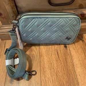 lug coupe xl crossbody- Sage NWT
